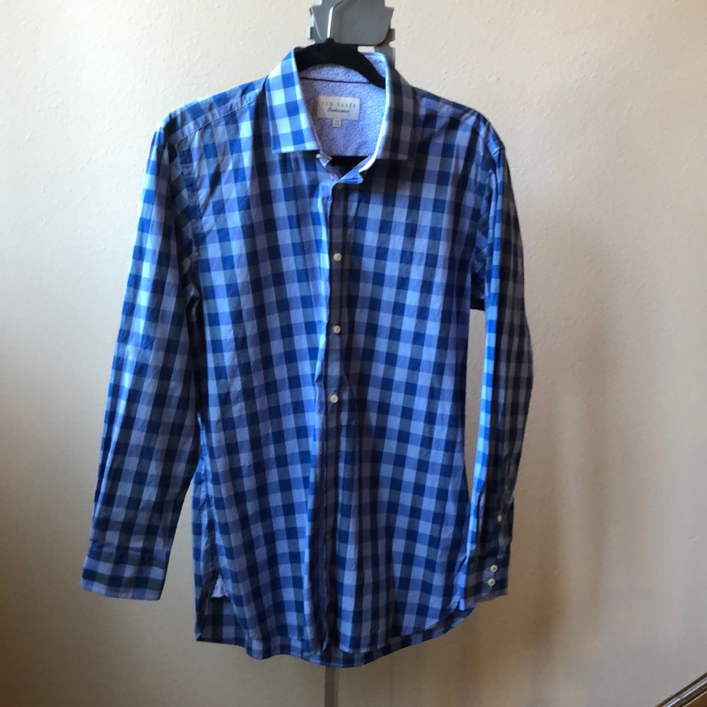 Ted Baker Blue Dress Shirt